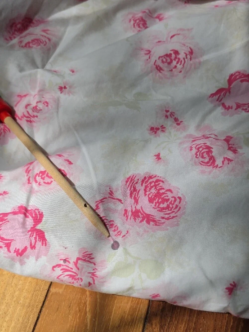 > RACHEL ASHWELL SHABBY CHIC PEONY ROSES RUFFLED COMFORTER Set